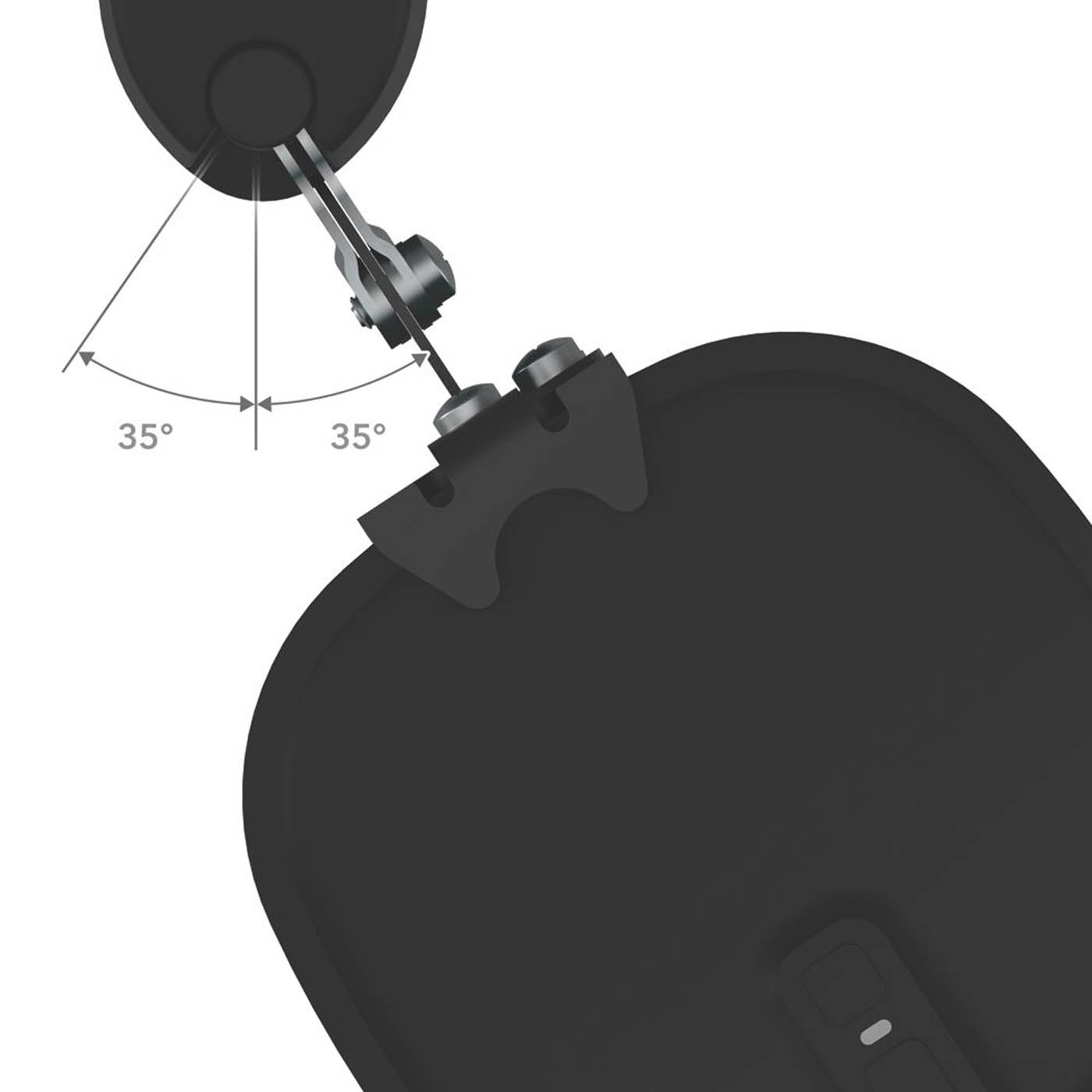 AVF Speaker Mount Holder Black Swivel Tilt Adjustable Wall Mounted for Sonos - Image 4