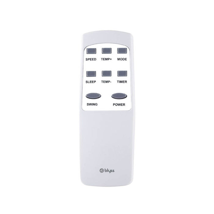 Blyss Air Conditioner Cooling Dehumidification Ventilation Remote Control Timer - Image 5