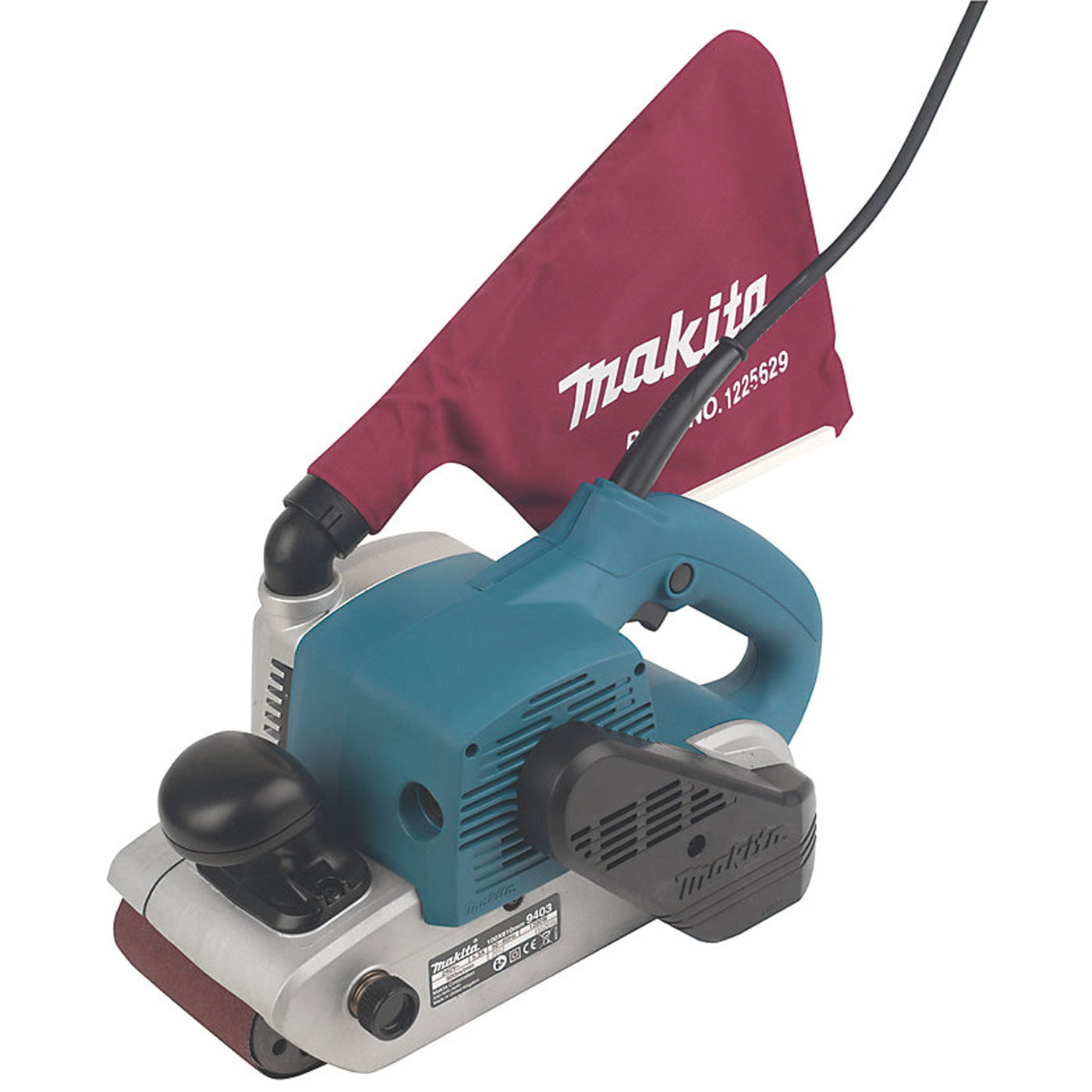 Makita Belt Sander Electric 9403/2 Soft Grip 4" Heavy Duty Powerful 1200W - Image 1