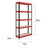 Shelving Unit 5 Tier Heavy Duty Storage Shelves Racking Indoor (H)180x(W)90cm - Image 4