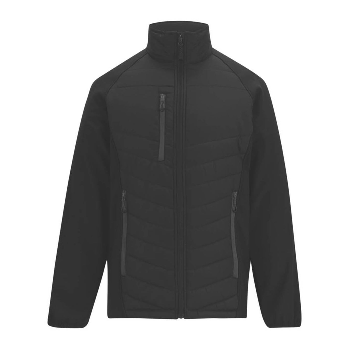 Regatta Work Jacket Mens Black Coat Workwear Full Zip X Large 48in Chest - Image 1