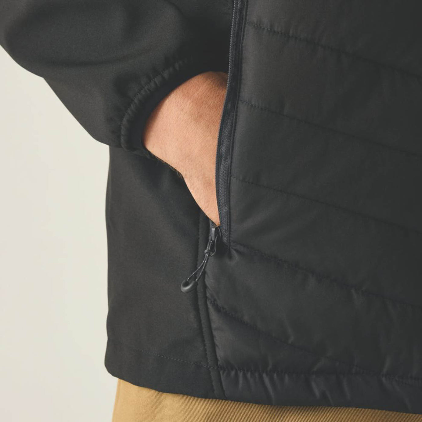 Regatta Work Jacket Mens Black Coat Workwear Full Zip X Large 48in Chest - Image 5