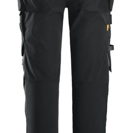 Snickers Stretch Trousers Black Softshell 17 Pockets Slim Windproof 35" W 32" L - Image 2