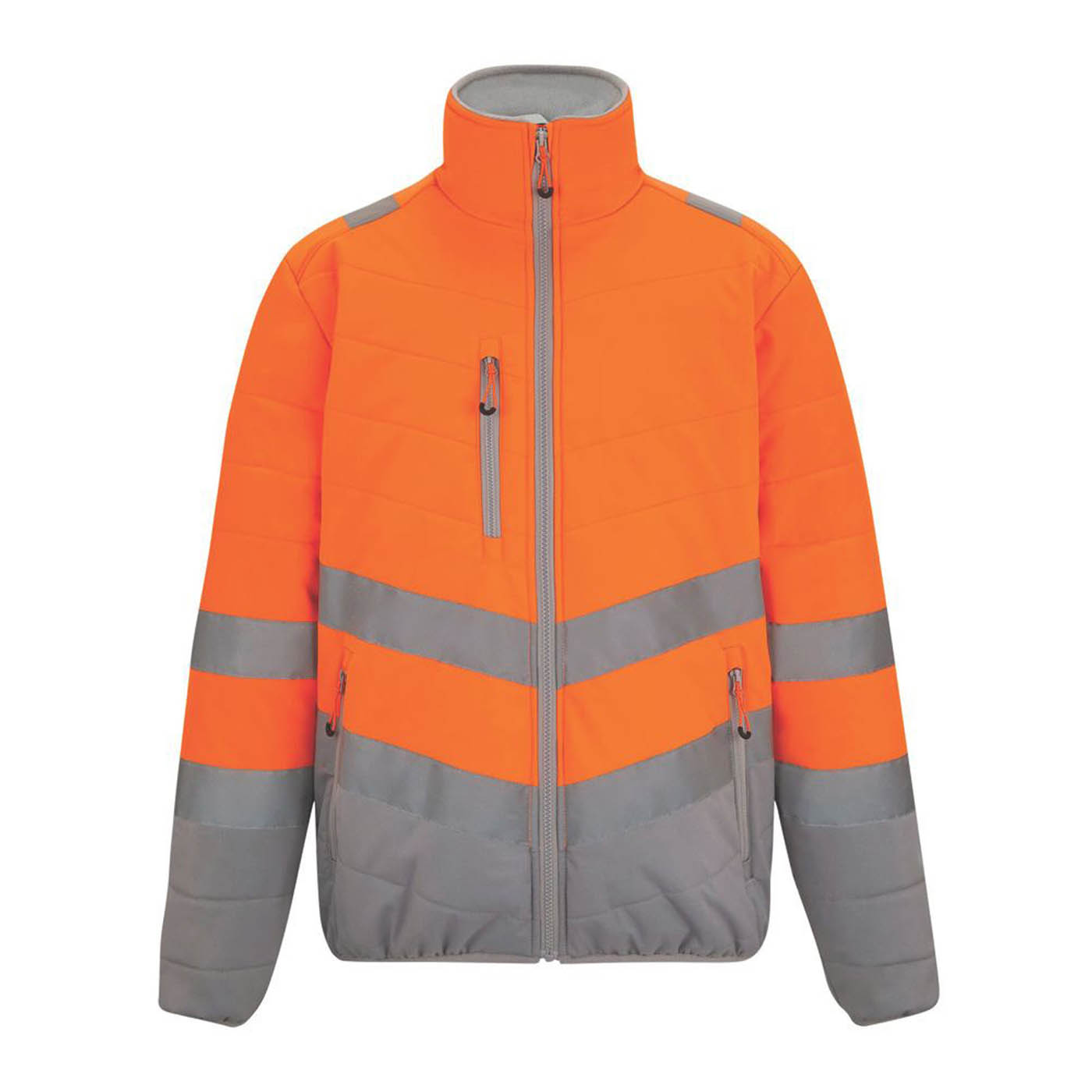 Regatta Hi-Vis Jacket Mens Orange Waterproof Reflective X Large 50.4in Chest - Image 1