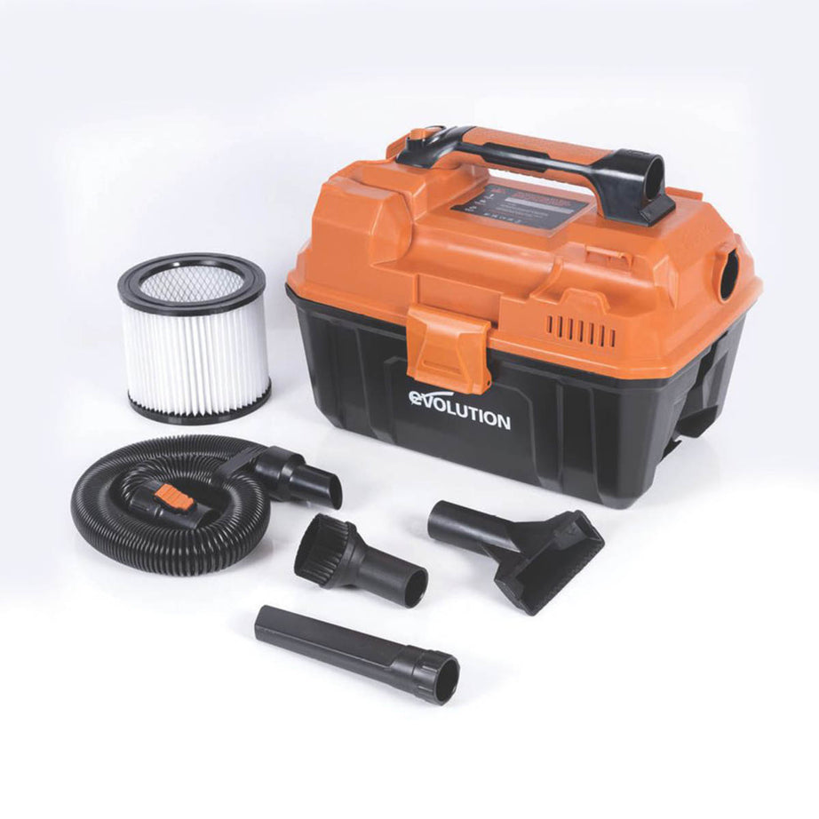 Evolution Wet And Dry Vacuum Cleaner R11VAC-Li 18V Li-Ion EXT Cordless Body Only - Image 1