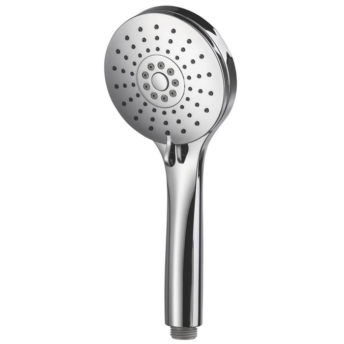 Croydex Thermostatic Shower Faucet Set Round Chrome 3-Spray Patterns Modern - Image 2