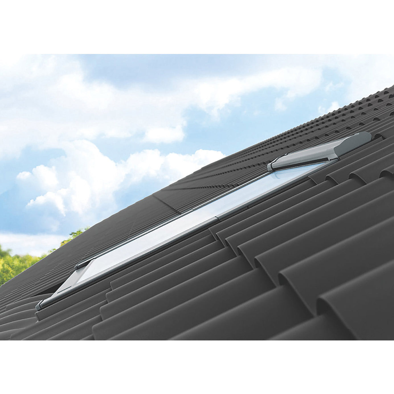 Keylite Roof Window Tile Flashing Loft Rooflight Aluminium Watertight 780x980mm - Image 2