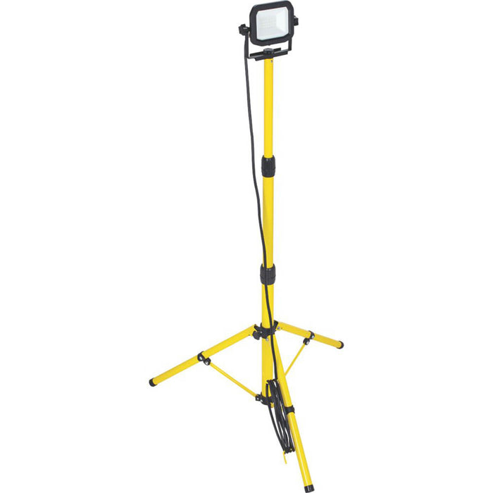 LED Tripod Work Light Cool White Adjustable Head Aluminium Impact-Resistant 110V - Image 2