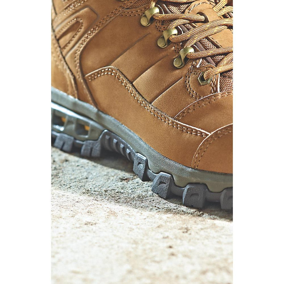 Dewalt Safety Boots Size 7 Brown Pro-Lite Comfort Aluminium Toe Cap Wide Fit - Image 5