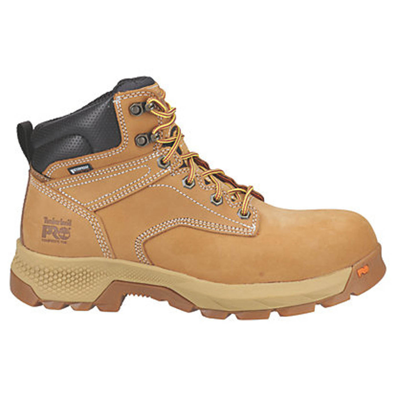 Timberland Pro Titan 6" Size 9  Tan Waterproof  Safety Boots - Image 2