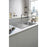 Kitchen Mixer Tap Mono Dual Lever Swivel Spout Chrome Modern Sink-Mounted - Image 7