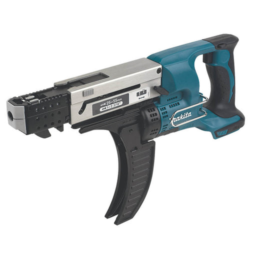 Makita Screwdriver Cordless Auto-Feed Powered DFR550Z 18V Li-Ion LXT Bare Unit - Image 1