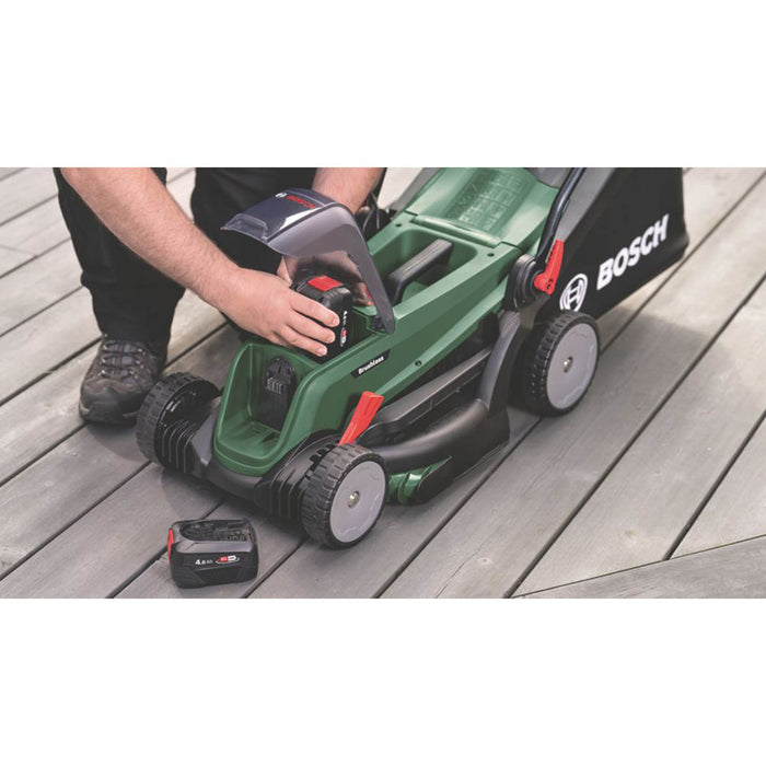 Bosch Lawn Mower Cordless Brushless Rotary 40L Grass Cutter 37cm 36V Body Only - Image 3
