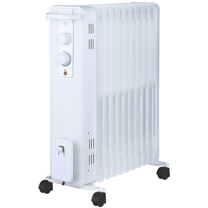 Essential Electric Oil-Filled Radiator CY81WW-11 Overheat Protection 2400 W - Image 2
