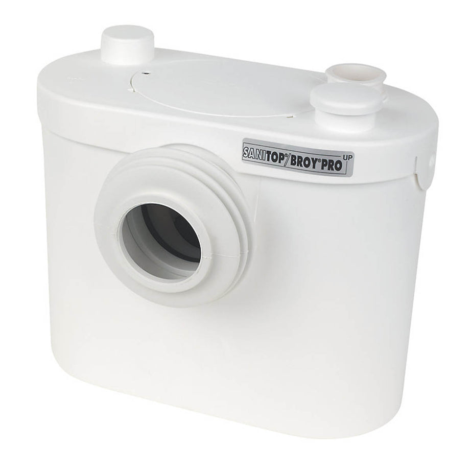 Saniflo Sanitop Macerator 400W 220 / 240V White WC & Wash Basin Compatible - Image 2