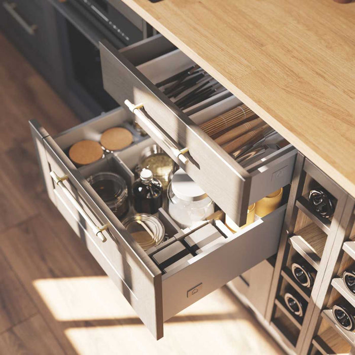 Kitchen Drawer Box Deep Matt Grey Soft Close Organiser Unit Storage 60cm - Image 6