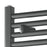 Towel Radiator Rail Anthracite Matt Bathroom Ladder Warmer 600W (H)1600x(W)500mm - Image 3