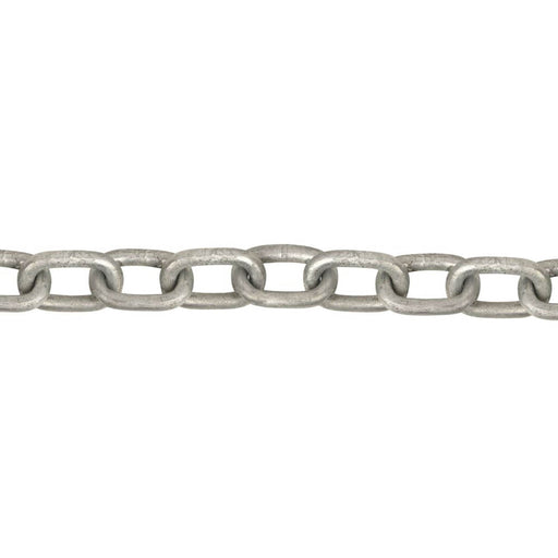 Welded Chain Heavy Duty Zinc Plated Steel Security Links Gate Fence 8mm x 5m - Image 1