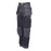 DeWalt Mens Work Trouser Cargo Holster Pockets Black/Grey Pro-Stretch 32"W 31"L - Image 2