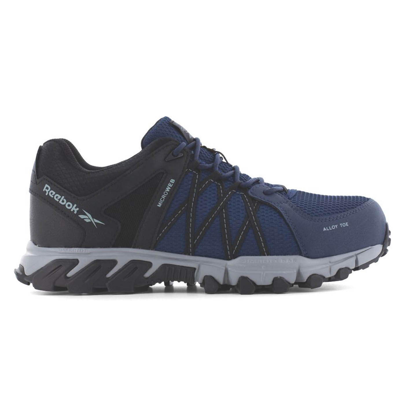 Reebok TrailGrip Size 7  Navy  Water-Resistant  Safety Trainers - Image 2