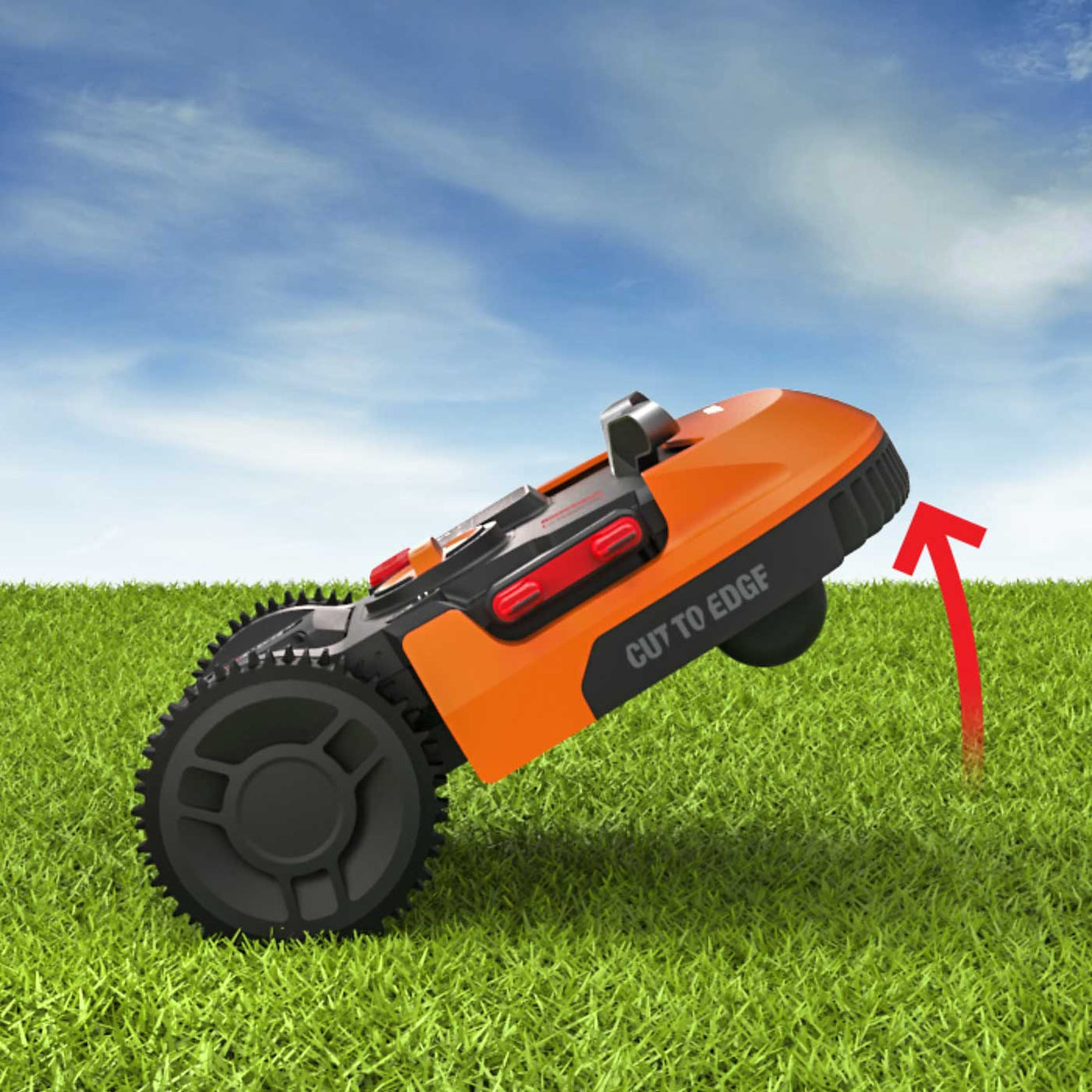 Worx Robotic Lawnmower Mulching L2000 Garden 2000m² Grass Cutter Mulching 20V - Image 5