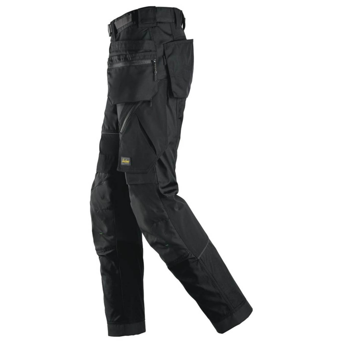 Snickers 6902 Stretch Work Trousers Black 38" W 32" L - Image 6