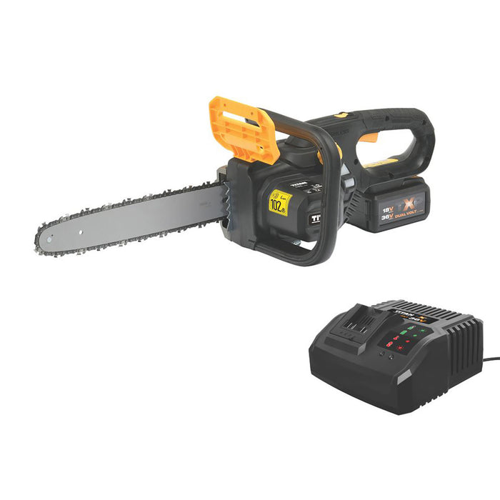 Titan Chainsaw Cordless TTT933CHN Brushless Li-Ion 4.0Ah 35cm Branch Cutter 36V - Image 4
