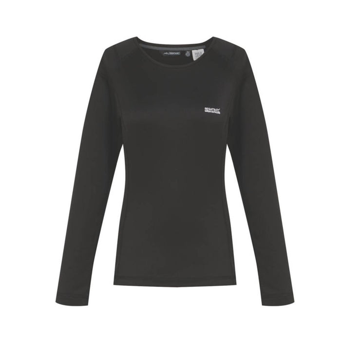 Regatta  Womens Thermal Baselayer Set Black Size 14 - Image 2