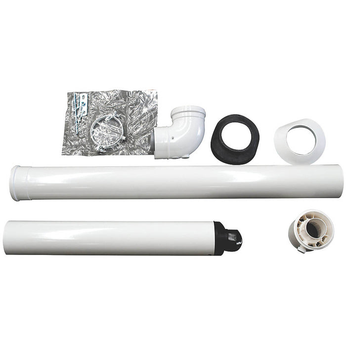 Ideal Horizontal Flue Kit Raised 60/100mm For Logic+ And Vogue GEN2 Boilers - Image 2