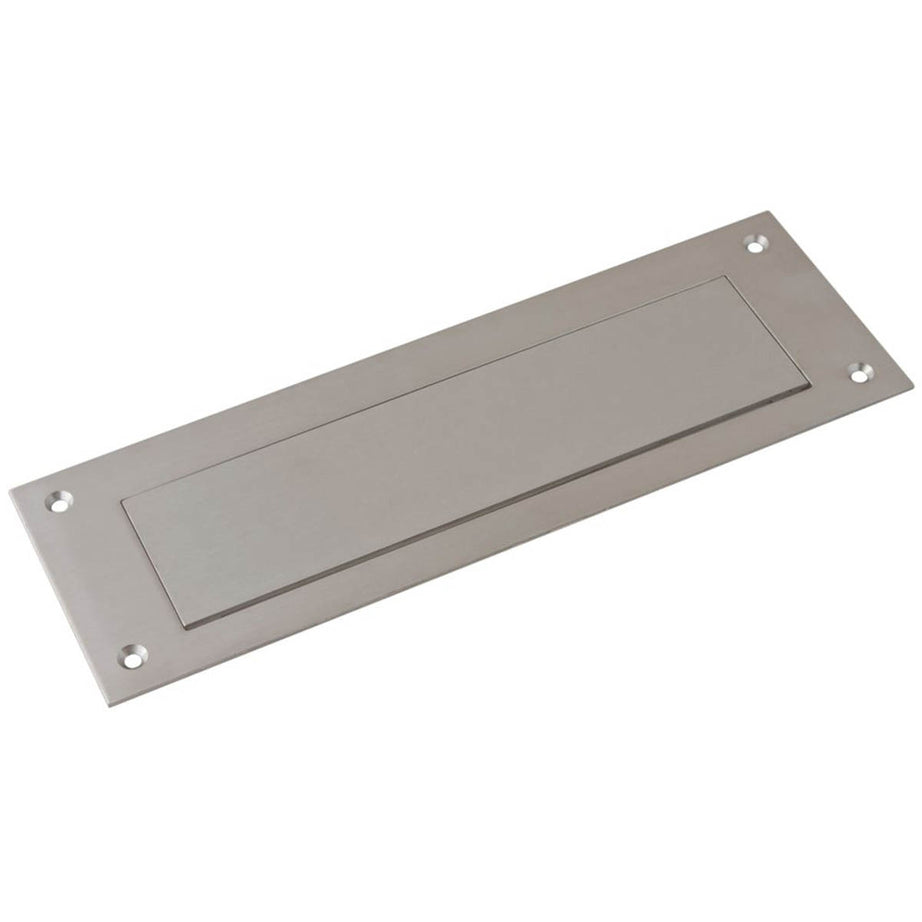 Eclipse Internal Letter Plate Satin Stainless Steel Letterbox Covers 330 x 110mm - Image 1