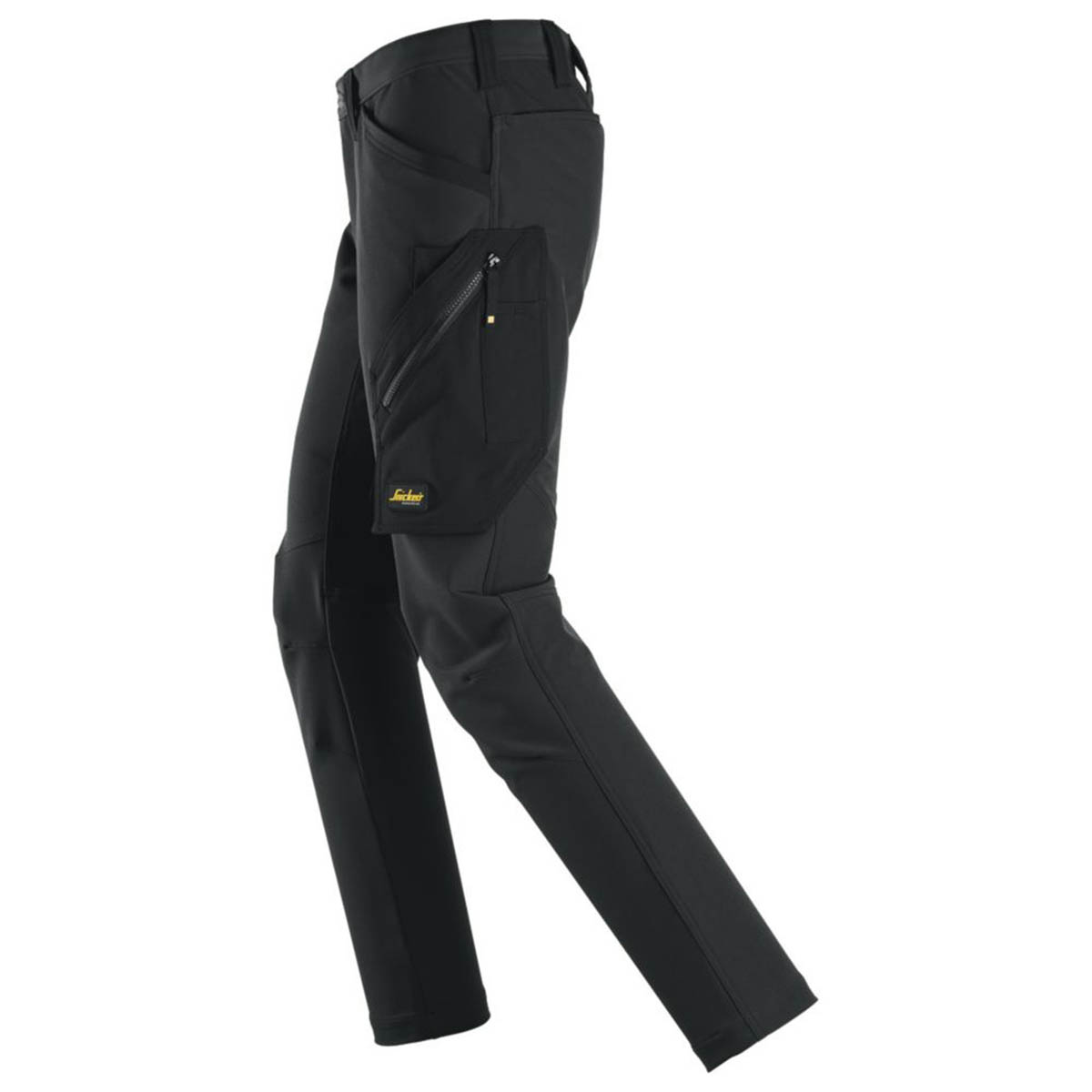 Snickers Work Trousers Mens Slim Fit Black Stretch Multi Pockets 31"W 32"L - Image 4