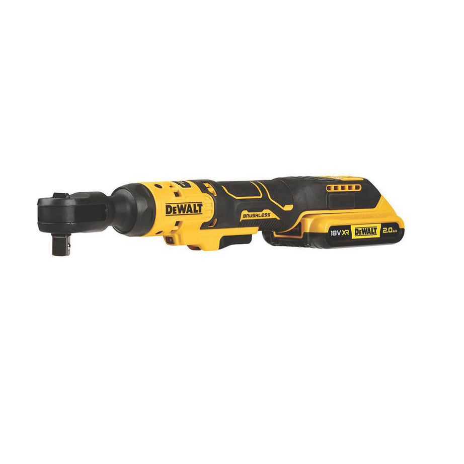 DeWalt Open Head Ratchet Cordless 18V 2.0Ah Li-Ion DCF512D1-GB Brushless Compact - Image 1