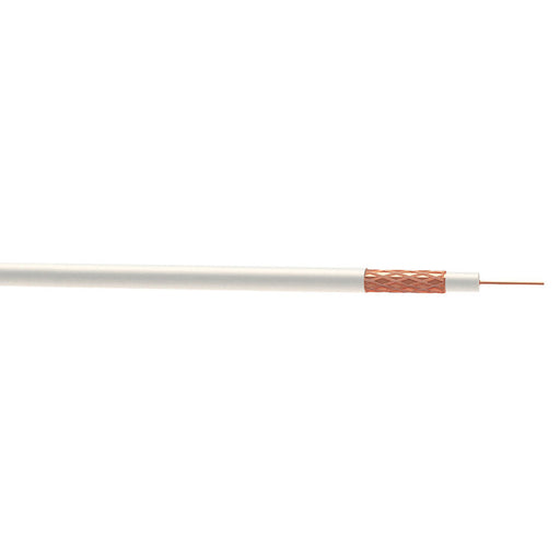 Time Coaxial Cable 100m Drum GT100 White 1-core Round PVC Sheathed Cable - Image 1