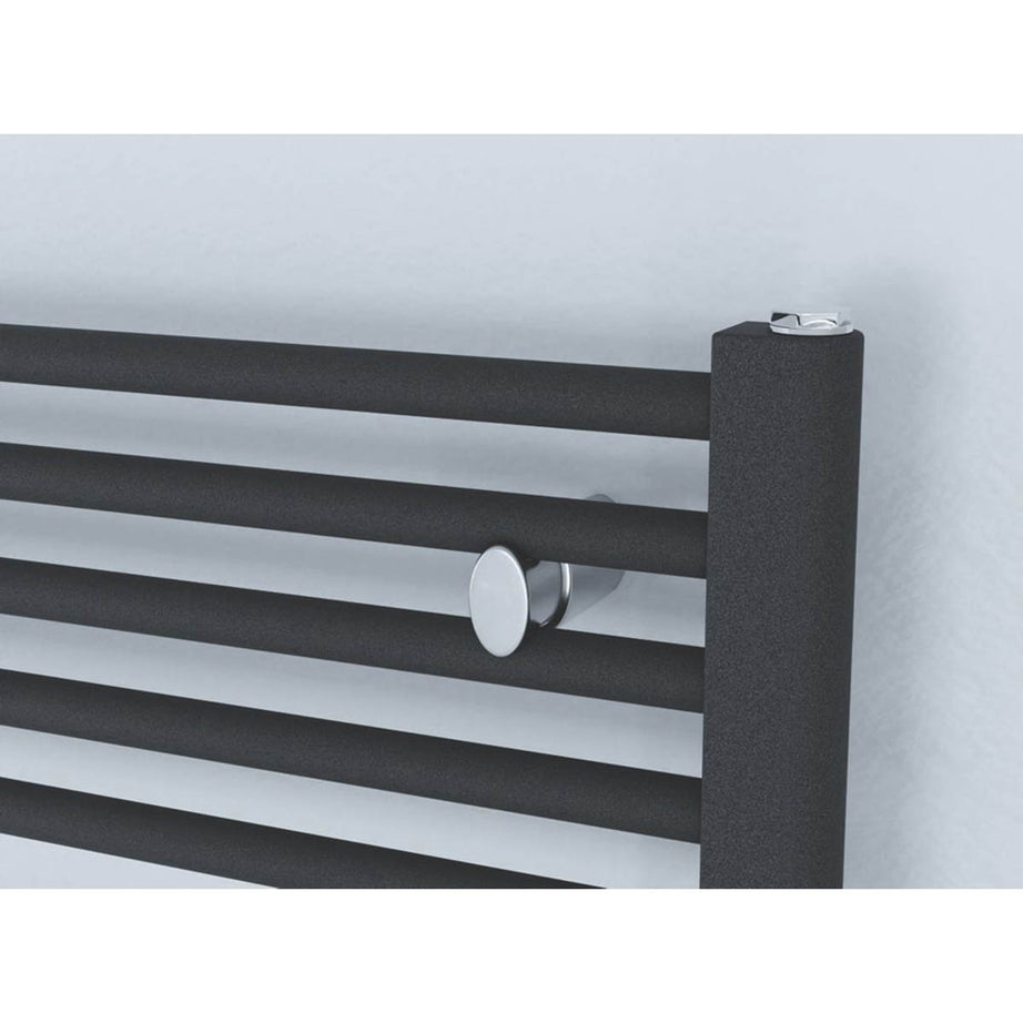Ximax Designer Towel Radiator Apus Anthracite Bathroom Flat 1728 x 600mm 2980BTU - Image 3