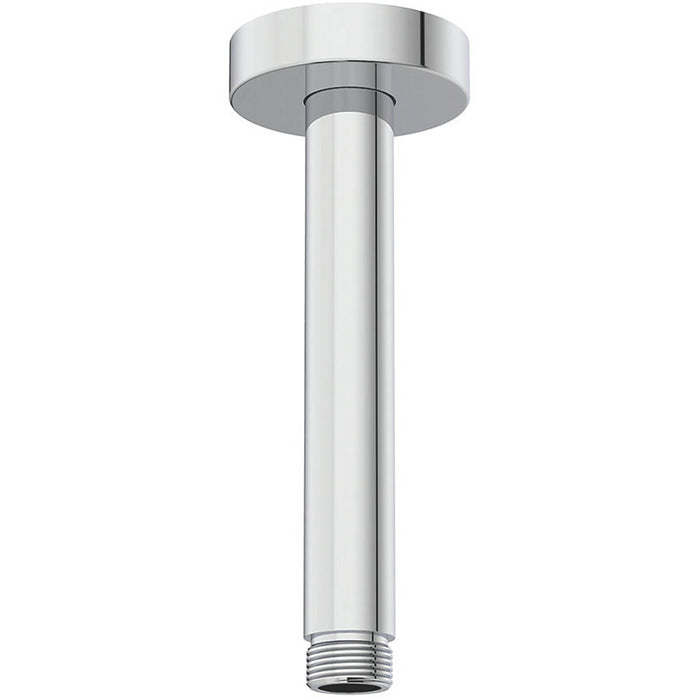 Bathroom Shower Arm Ceiling Mounted Stainless Steel Chrome Round 170 x 55mm - Image 2