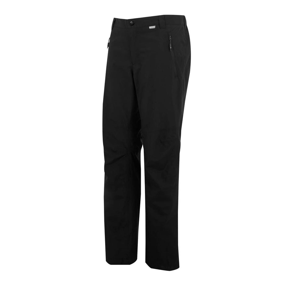 Mens Work Trousers Black Waterproof Breathable Zipped Side Pockets Dayhike - Image 1