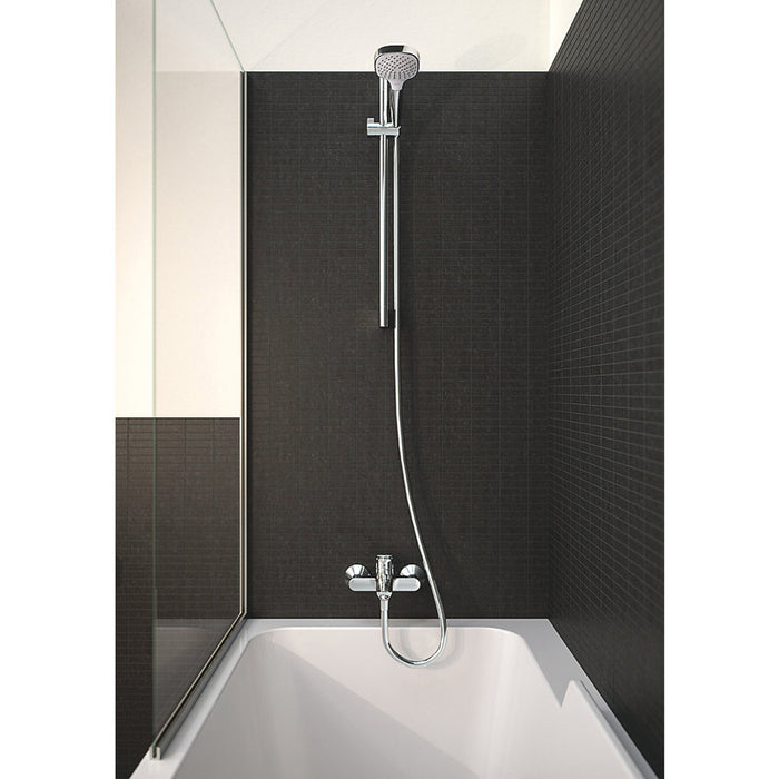 Hansgrohe Shower Kit Croma Select E Vario EcoSmart Modern Design Chrome/White - Image 5