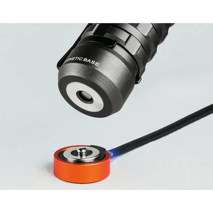 Rechargeable LED Flashlight Torch Black Pocket Size Impact Resistant 2K 2000Lm - Image 2