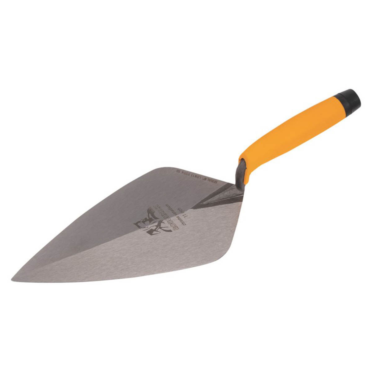 Roughneck Brick Trowel Plastering Tool London Ergonomic Soft-Grip Handle 11" - Image 1