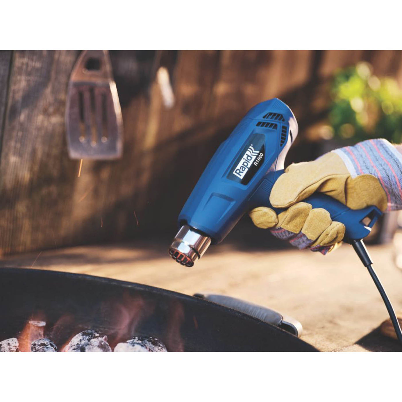 Rapid Heat Gun Electric R1600 Variable Heat Settings Compact Hot Air Tool 1600W - Image 3