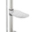 Bathroom Shower Kit Chrome 3 Spray Contemporary Durable Riser Slider Rail Bar - Image 2