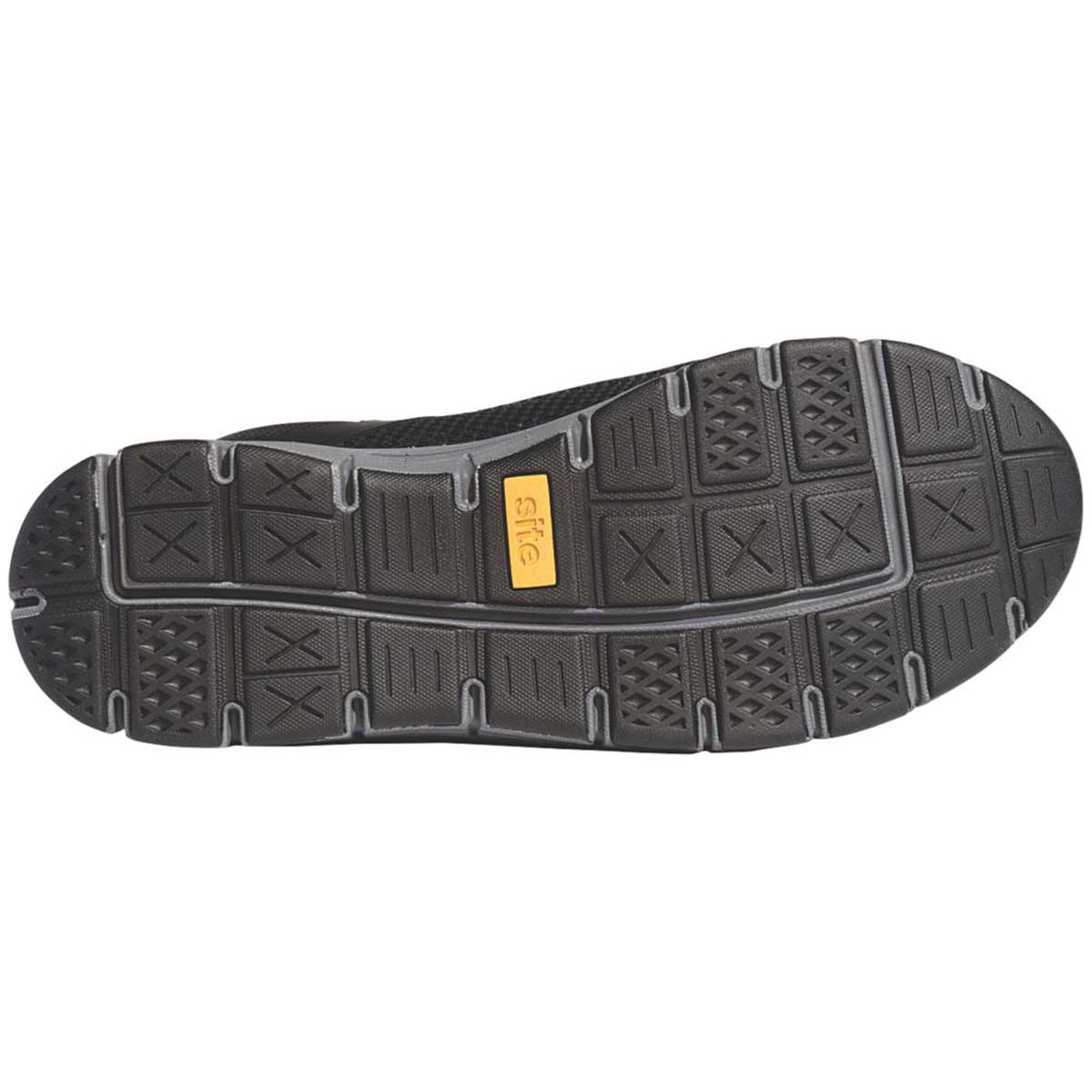 Site Safety Trainers Mens Wide Fit Black Synthetic Steel Toe Breathable Size 8 - Image 3