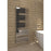 Kudox Towel Rail Radiator Flat Designer Chrome Bathroom 1187BTU 500 x 1200mm - Image 2
