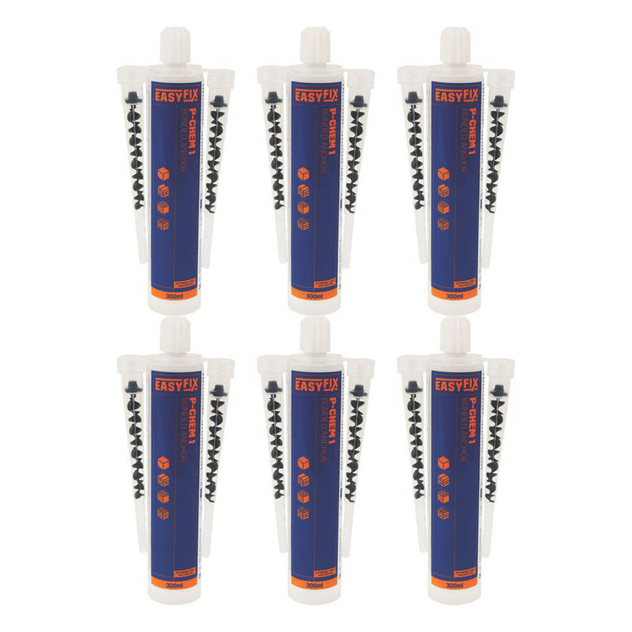 Easyfix  Styrene-Free Polyester Resin 300ml 6 Pack - Image 1