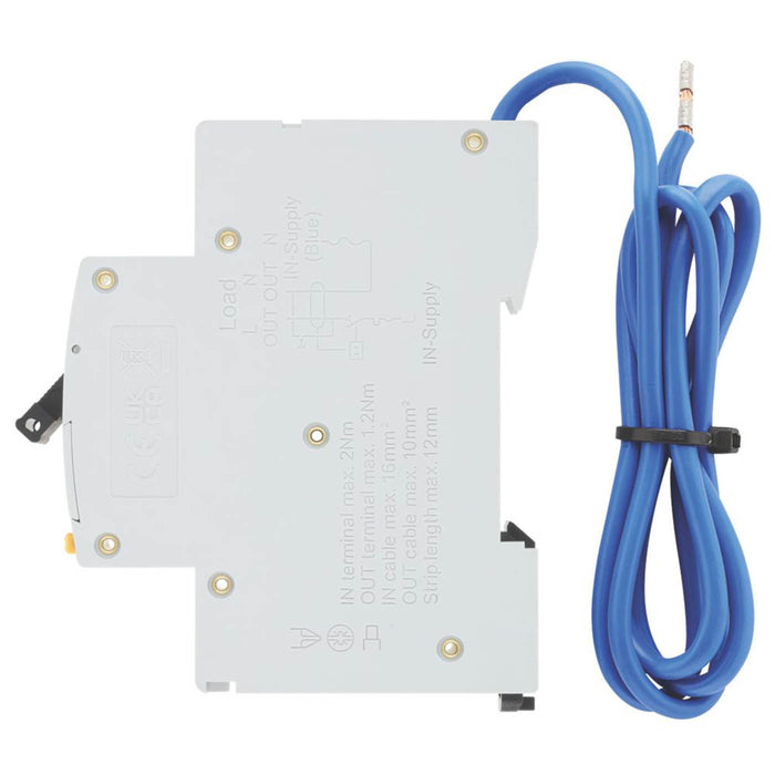 British General Consumer Unit RCBO Type B Curve Single-Phase 10A 30mA SP And N - Image 5