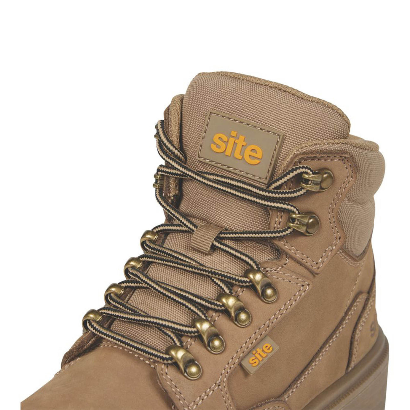 Site Safety Boots Skarn Womens Stone Brown Steel Toe Cap Size 4 - Image 5