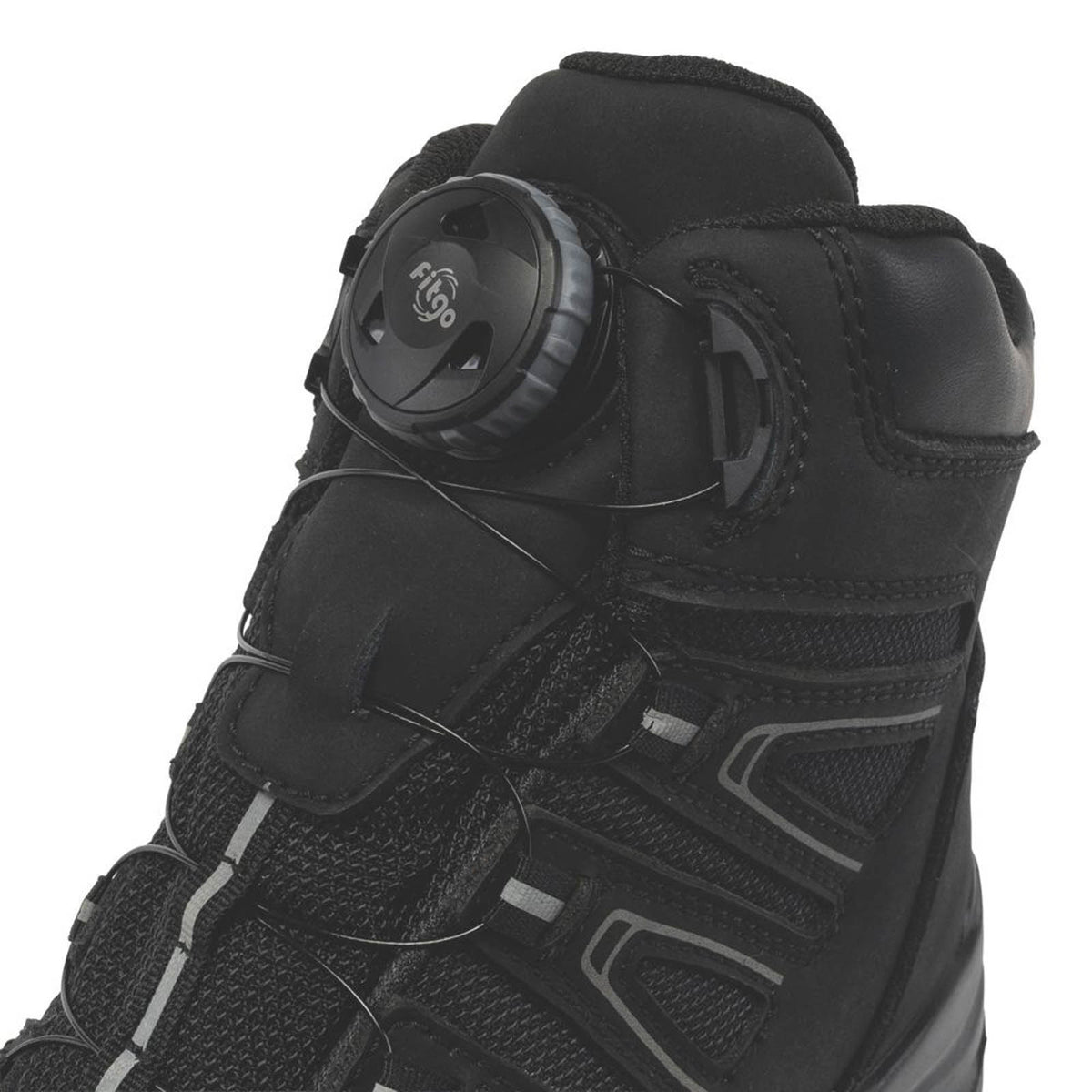 Apache Safety Boots Mens Wide Fit Black Waterproof Shoes Composite Toe Size 9 - Image 3