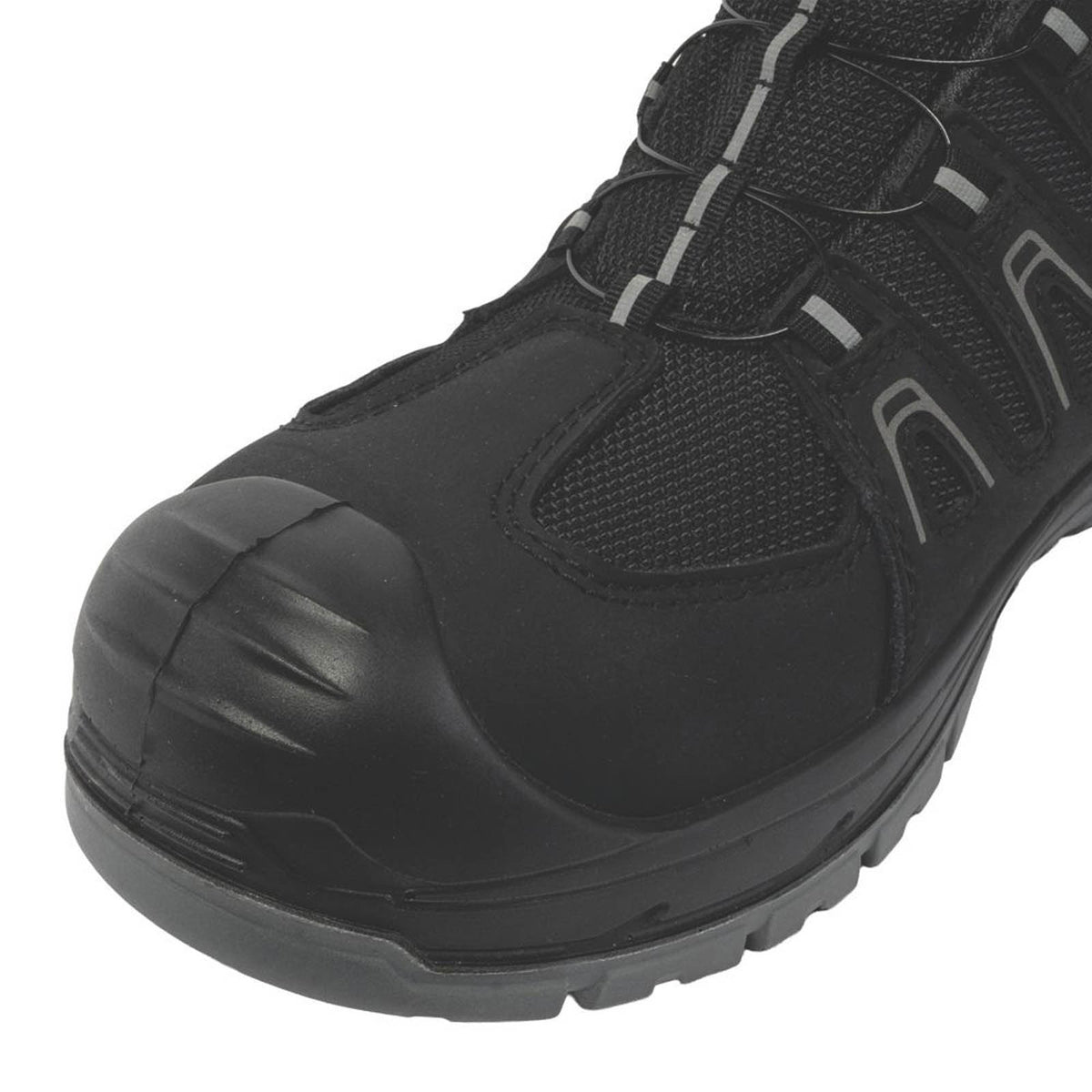 Apache Safety Boots Mens Wide Fit Black Waterproof Shoes Composite Toe Size 9 - Image 4
