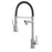 Kitchen Mixer Tap Chrome Single Lever Pull-Out Spout Modern Flexible Spray - Image 1