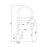 Kitchen Mixer Tap Chrome Single Lever Pull-Out Spout Modern Flexible Spray - Image 2